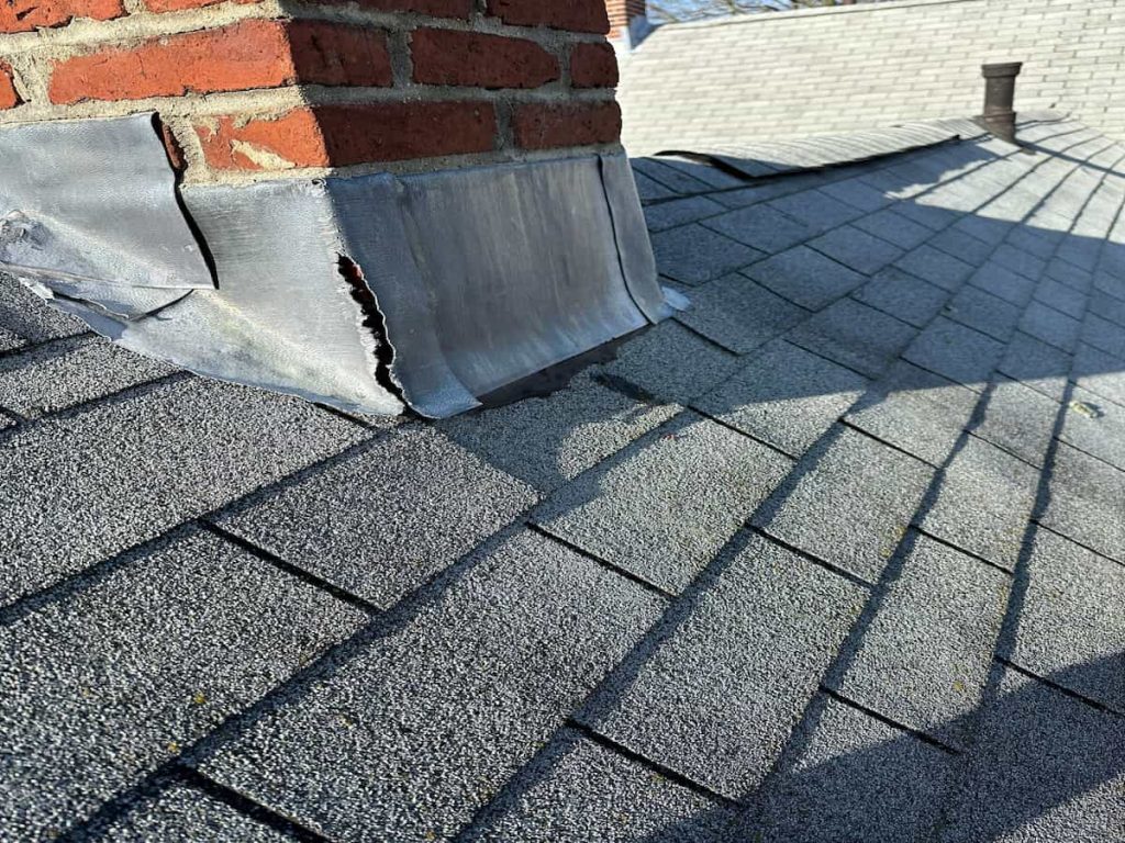Chimney Re-Lead Flashing